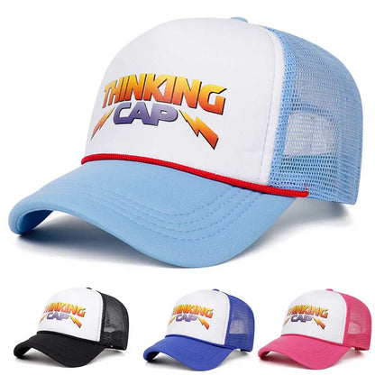 Thinking Cap Sponge Embroidered Baseball Cap Women Men