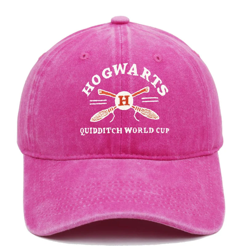 Harry Potter Embroidered Washed Baseball Hat