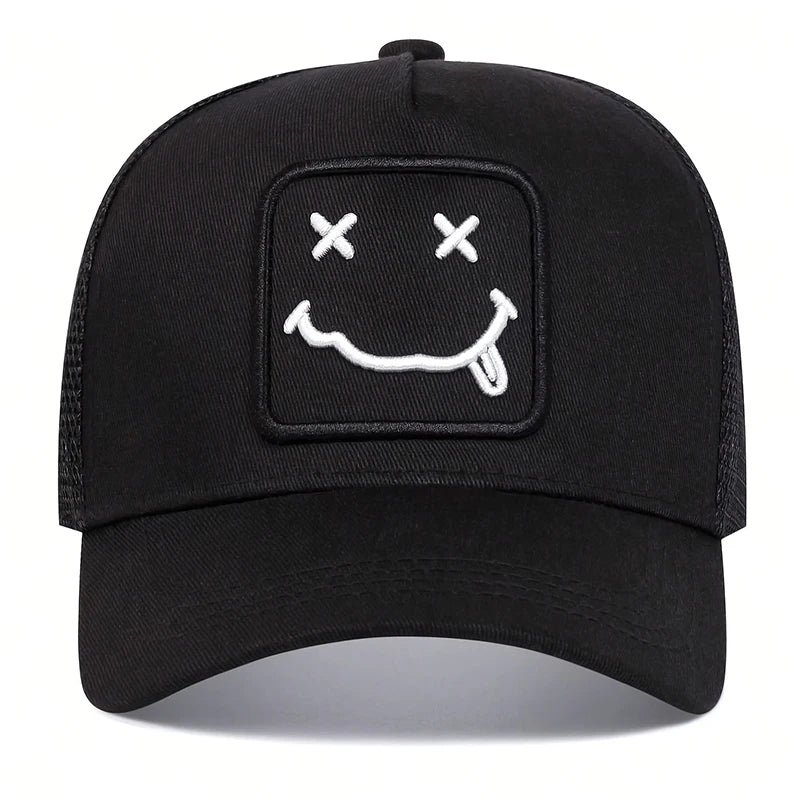 Unisex XX Tongue Sticking Embroidery Baseball Caps