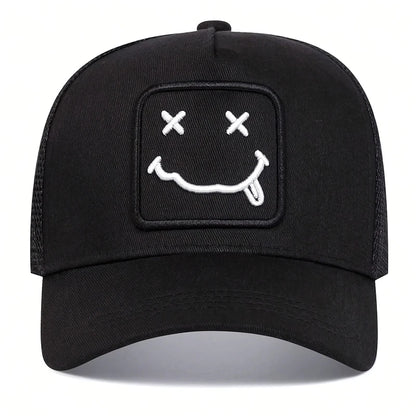 Unisex XX Tongue Sticking Embroidery Baseball Caps