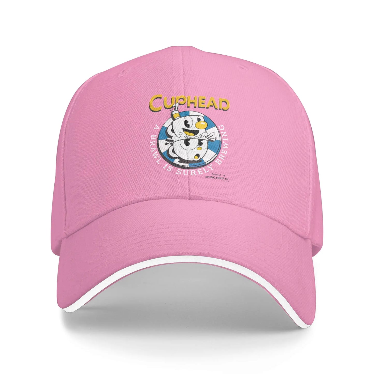 Cuphead A Brawl is Surely Brewing Baseball Cap
