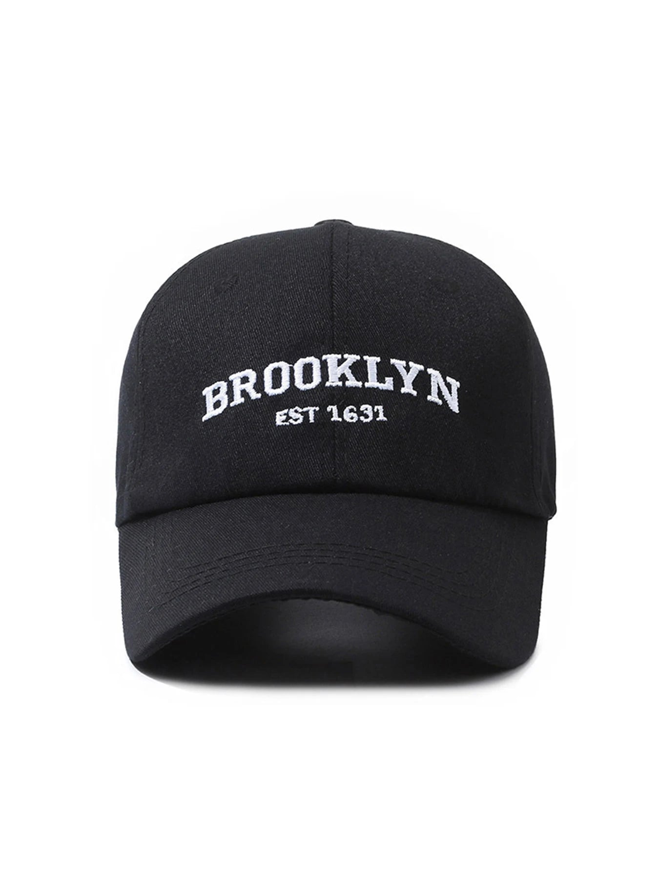 Letter Embroidered Baseball Cap Unisex Couple Baseball Cap