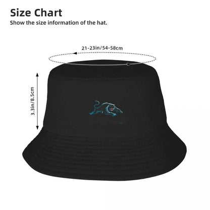 Penrith Panthers NRL Bucket Hat Christmas Hats Big Size Hat dad hat Thermal Visor Caps For Women Men's