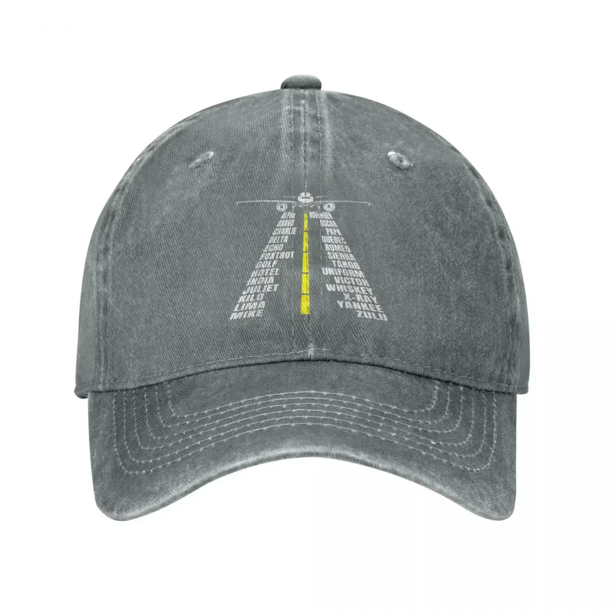 Phonetic Alphabet Aircraft Unisex Baseball Cap