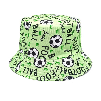 Flag Print Cheer Hat Bucket Hat