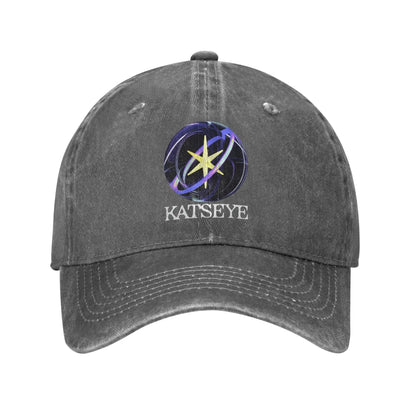Washed Baseball Cap Katseye Cover Logo Summer Hip Hop Hats For Female Male