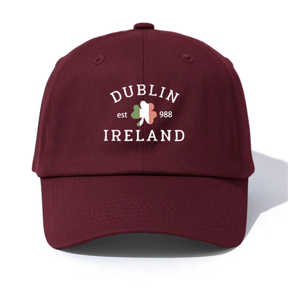DUBLIN Print Baseball Cap For Adults