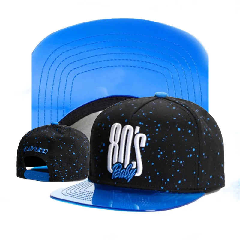 New Luxury Letters Fashion Flat Brim Snapback Hat