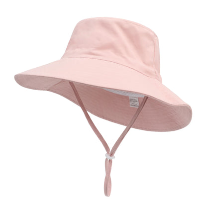 Summer Big Brim For Child Soft Breathable For Boys And Girls Outdoor Bucket Hat