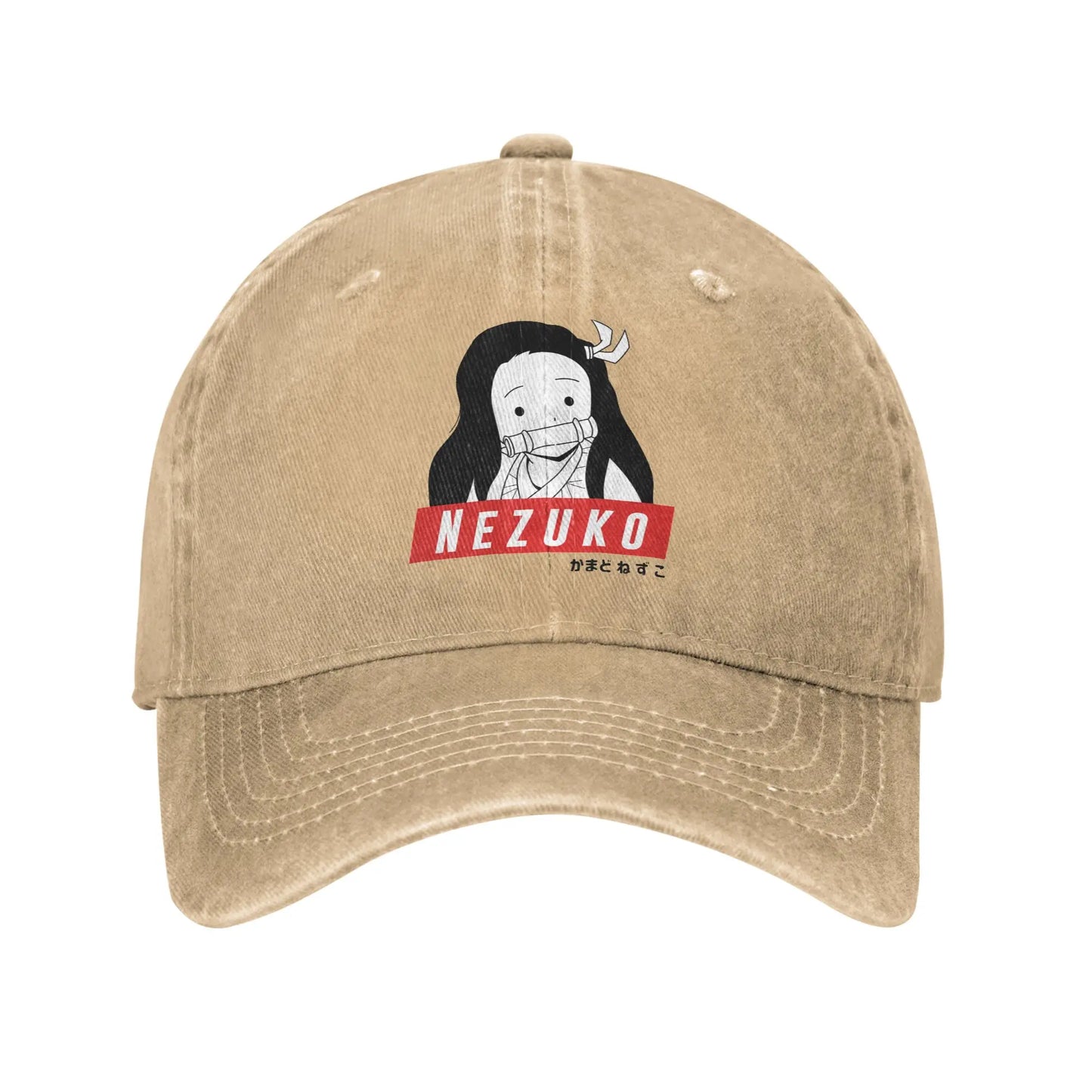 Vintage Nezuko Kamado Demon Slayer Anime Baseball Cap