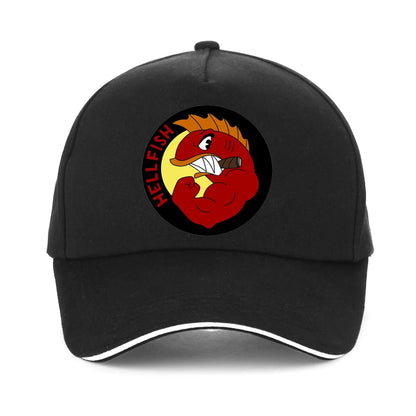 Flying Hellfish! Simpsons Baseball Cap