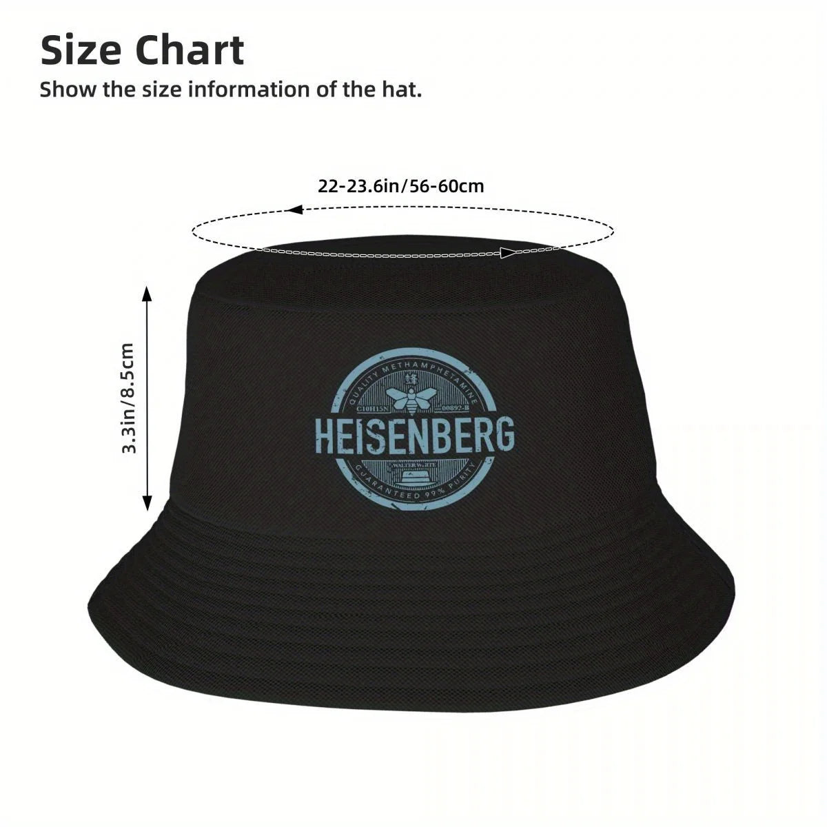 Breaking Bad Bucket Hat Women Men The Great Heisenberg Fisherman Cap