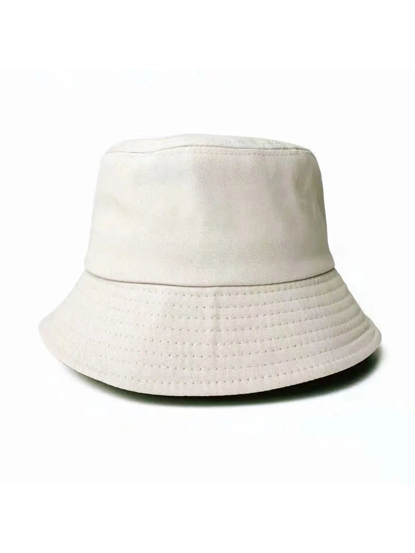 A Summer Double-Sided Portable Fashionable Basin Hat Fisherman Hat Bucket Hat