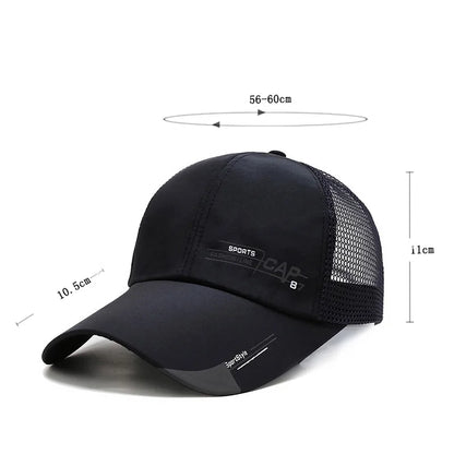 Spring And Summer Men's Sunscreen Baseball Cap