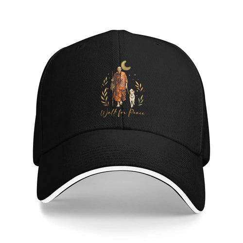 Buddhist Monks Walk For Peace Aloka Dog Casual Baseball Cap