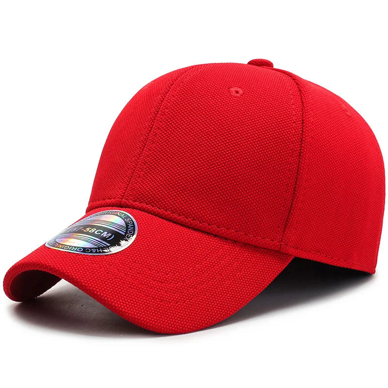 Fitted Closed Full Cap Outdoor Breathable Sports Sun Baseball Cap