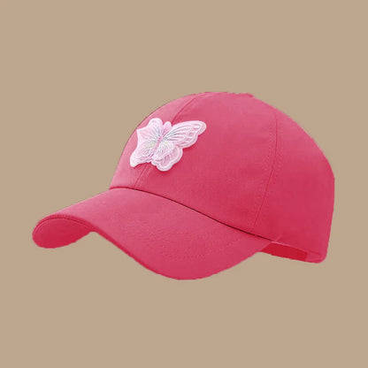 Children Sun Hat Girls Ponytail Duckbill Hats Kids Empty Top Baseball Cap