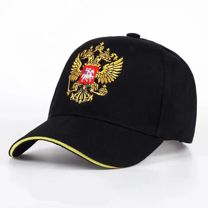 CCCP USSR Baseball Cap Cotton Russian National Emblem Embroidery
