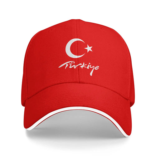 Flag of Turkey Souvenir Sandwich Baseball Cap