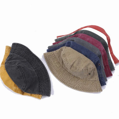 Bucket Hat Fashion Washed Denim Cap Design Panama Hats