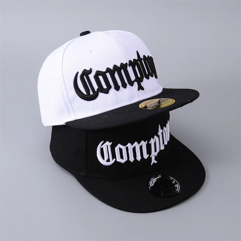 2025 New Men Compton Snapback Hats Bone Fashion Hip Hop Baseball Cap