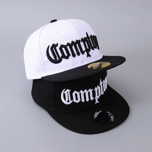 2025 New Men Compton Snapback Hats Bone Fashion Hip Hop Baseball Cap