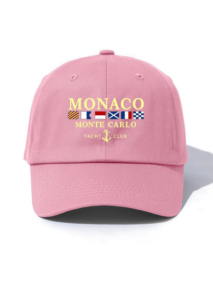 Monaco Printed Baseball Cap