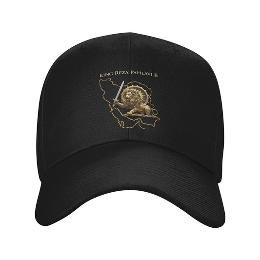 King Reza Pahlavi Iran Casual Baseball Cap