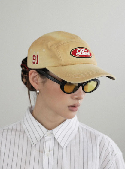 Face Highlighting Small Letter Embroidered Soft Top Duck Tongue Hat Travel Sports Baseball Hat