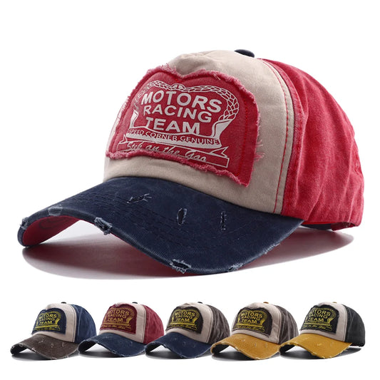 2025 New Casual Letter Print 5 Panel Baseball Cap