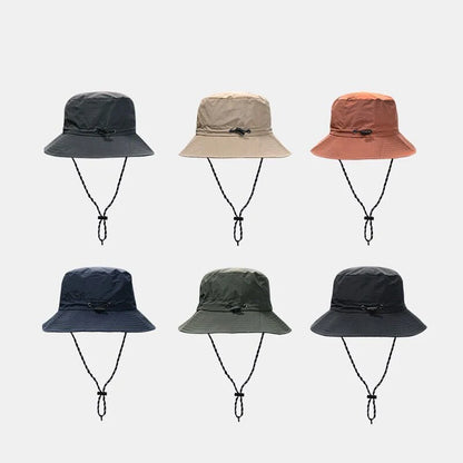 Quick Drying Fisherman Caps Women Men Summer Outdoor Beach Panama Hats Waterproof Camping