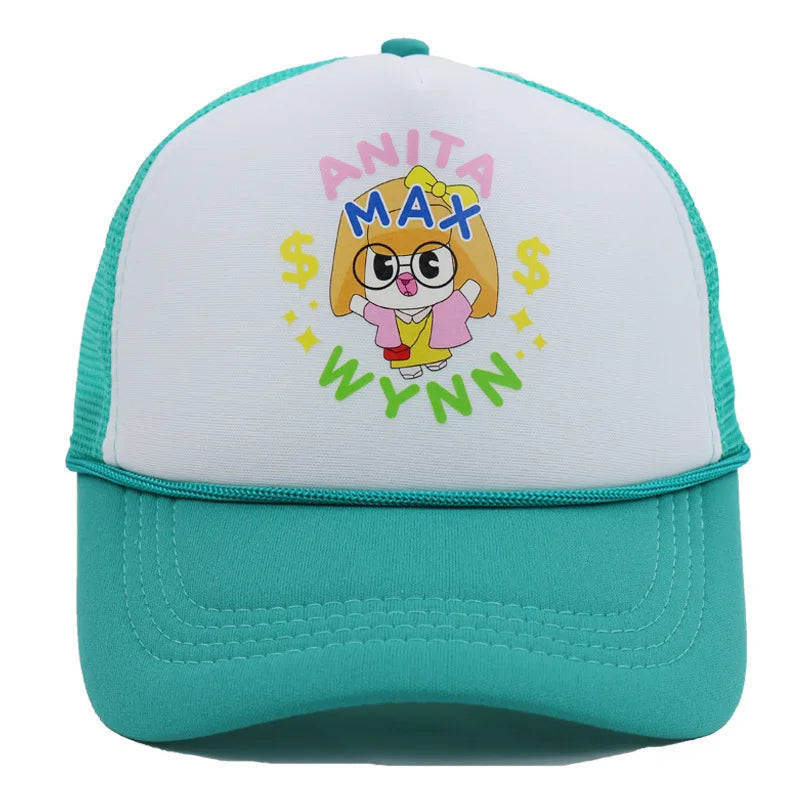 New Model WYNN Sponge Mesh Hat Drake Anita Max Vnn Printed Baseball Caps