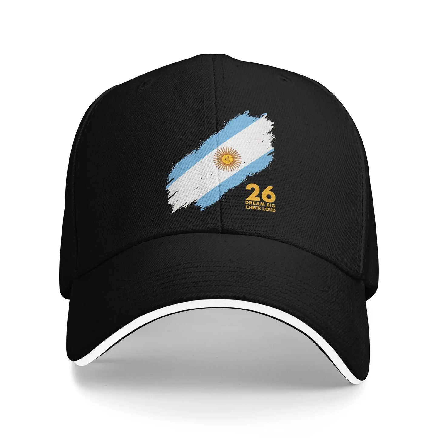 France Football Dream Big Cheer Loud Baseball Cap