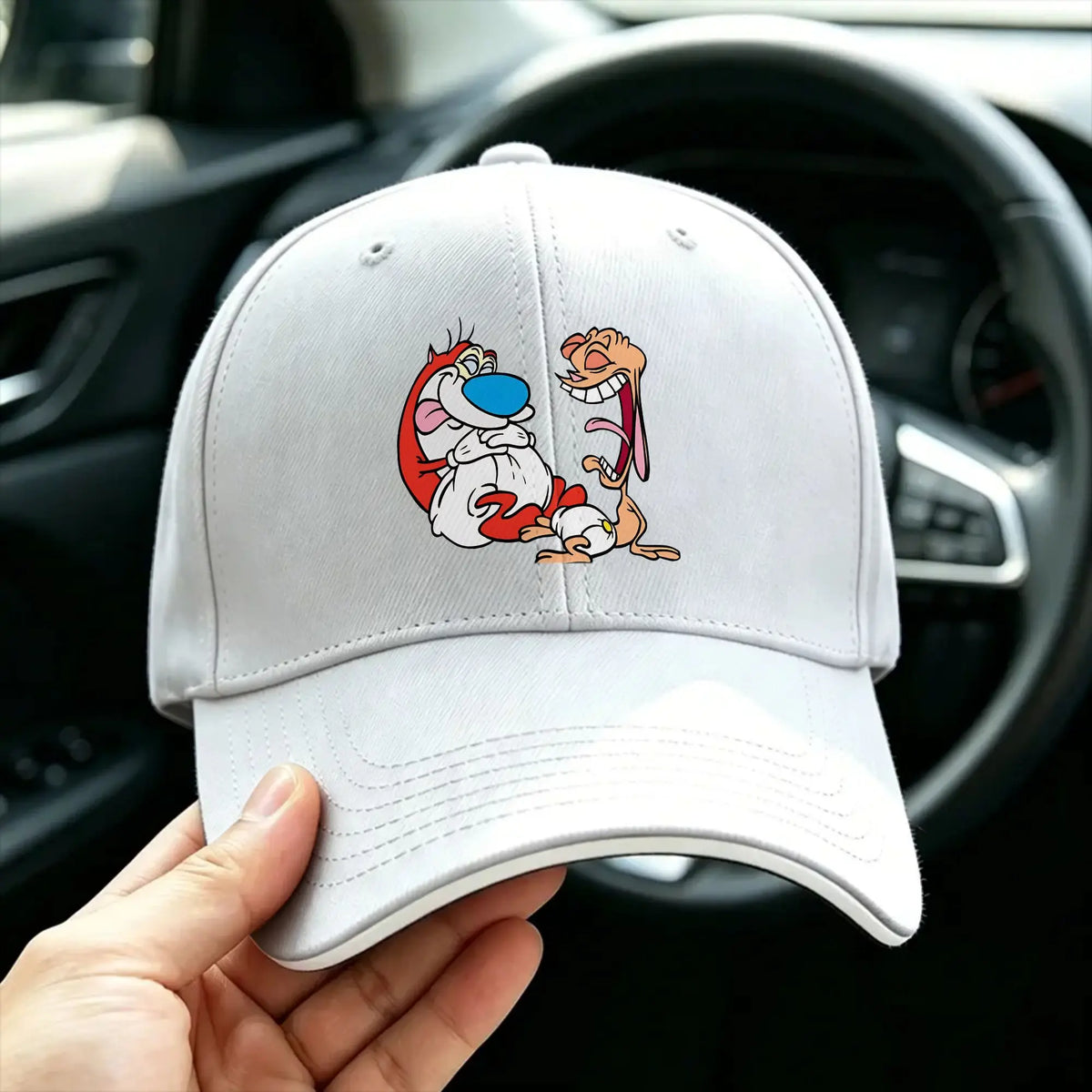 Ren and Stimpy Show Baseball Cap