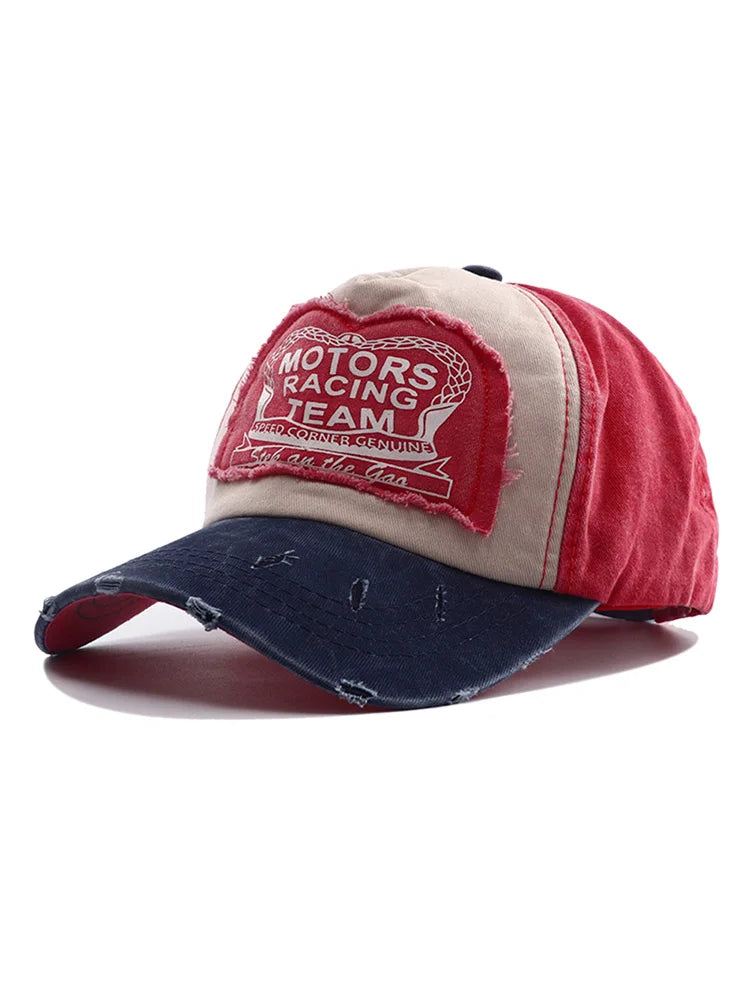 2025 New Casual Letter Print 5 Panel Baseball Cap