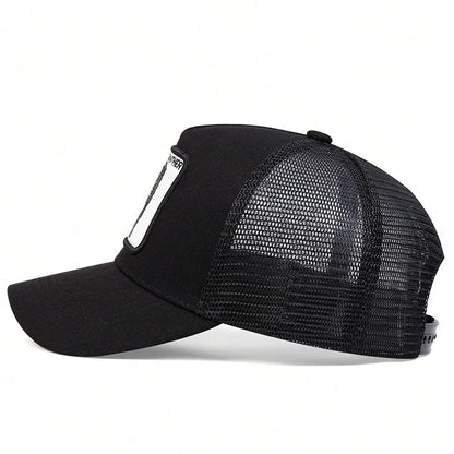 Unisex Leopard Embroidery Baseball Caps