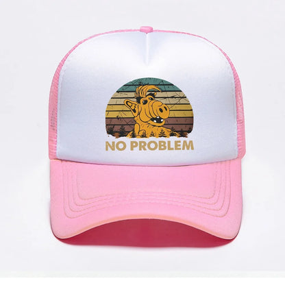 No Problem Hipster Hat ALF The Animated Series Men Baseball Cap