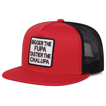 Unisex Chalupa Letter Embroidery Hip hop Net Hats