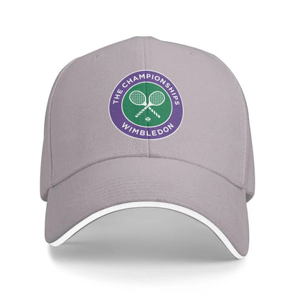 Wimbledon The Championship Tennis Grand Slam Print Baseball Cap