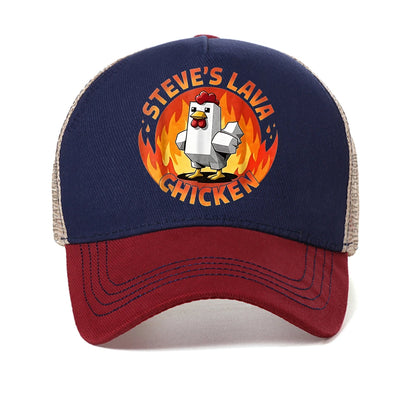 Chicken Steve's Lava Chicken Baseball Cap