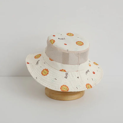 Soft Mesh Children Bucket Hat New Summer Baby Boy Girl
