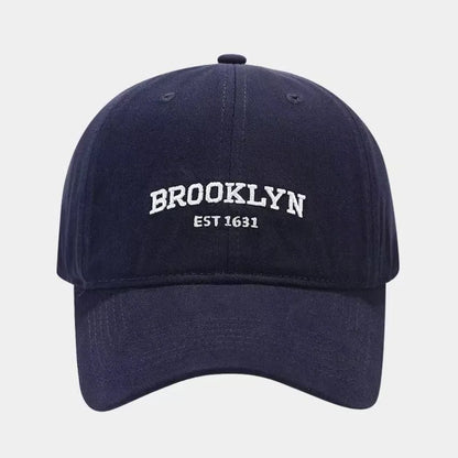 Breathable Men Baseball Hat Letter Peaked Cap Korean Style