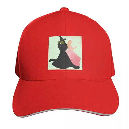 Wicked Movie Glinda And Elphaba Logo Cap Fashion Casual Baseball Caps