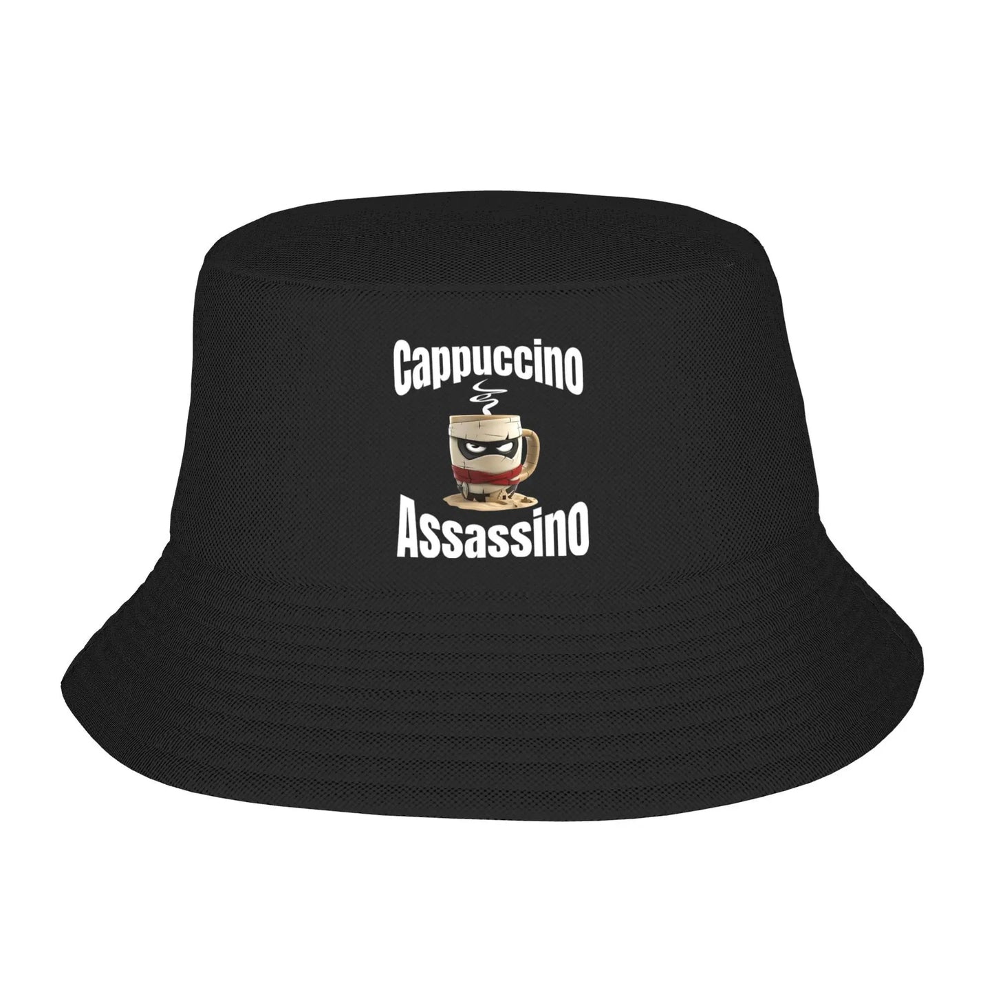 Trendy TUNG SAHUR Italian Brainrot Bucket Hats