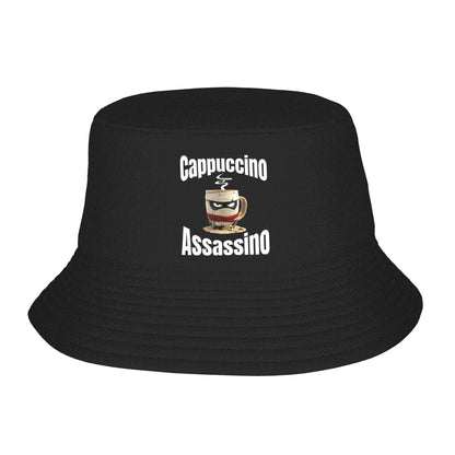 Trendy TUNG SAHUR Italian Brainrot Bucket Hats