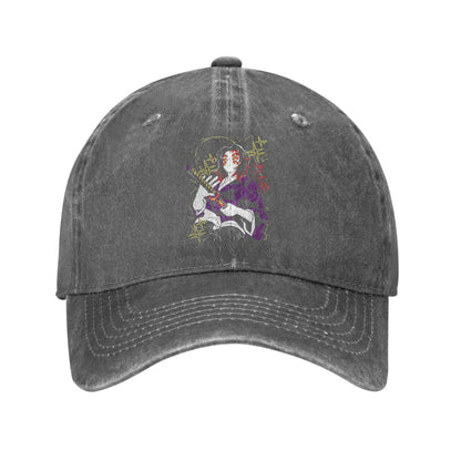Demon Slayer  Multicolor Hat Peaked Women's Cap Kokushibo