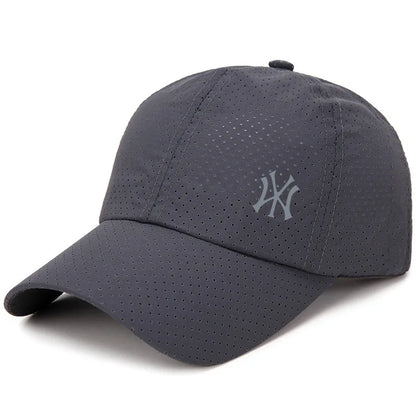 Quick Dry Mesh Baseball Cap Sun Hat Bone Breathable Hats