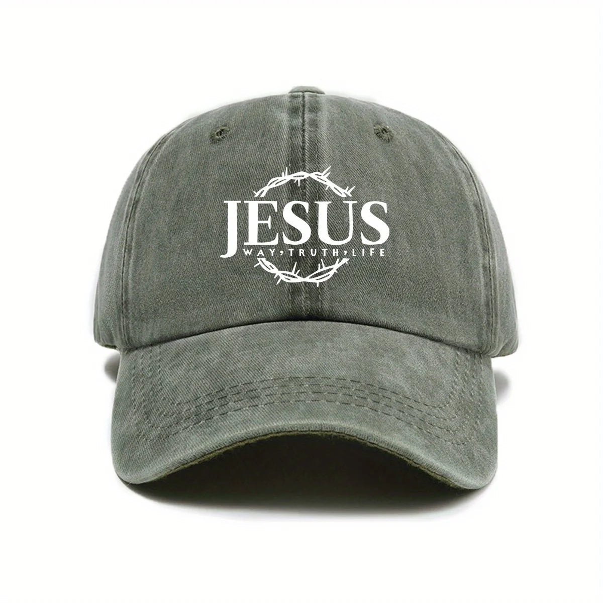 Baseball Caps For Men And Women, Jesus Wreath Design