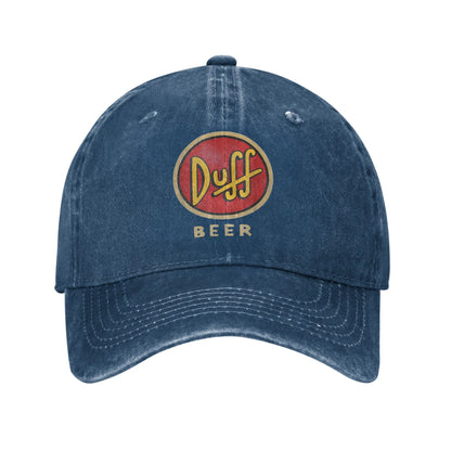 Washed Baseball Cap The S-simpson Duff Beer Circle