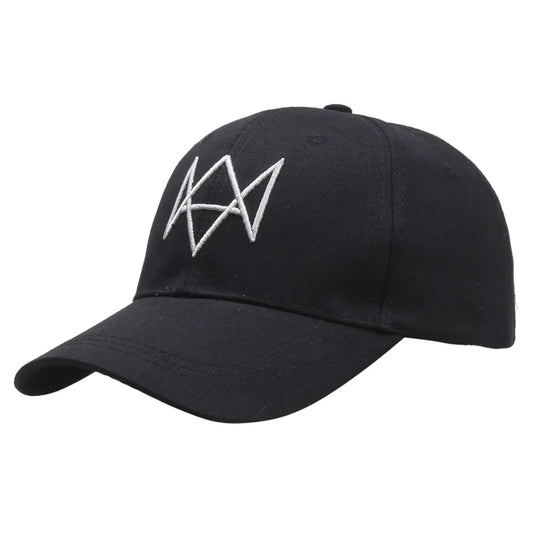 Solid Color Baseball Caps Men Women Cosplay Watch Dog